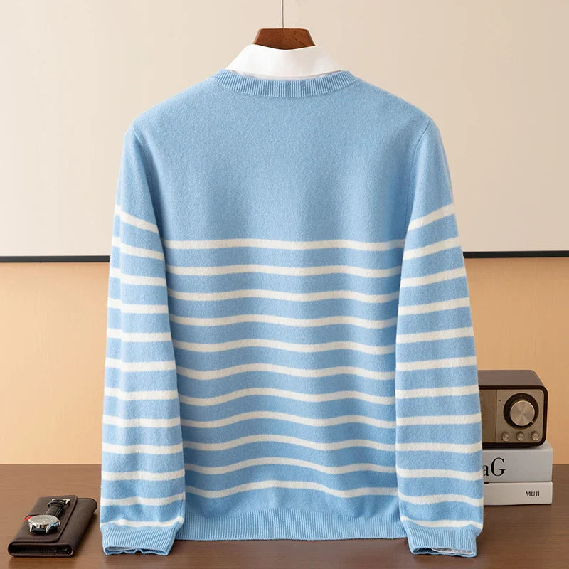 Maritime Merino Wool Sweater
