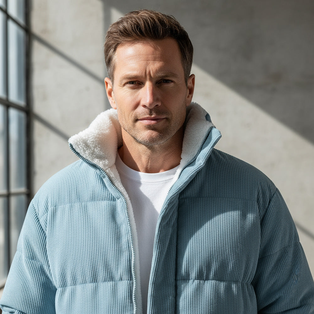 Atlas Corduroy Puffer Jacket