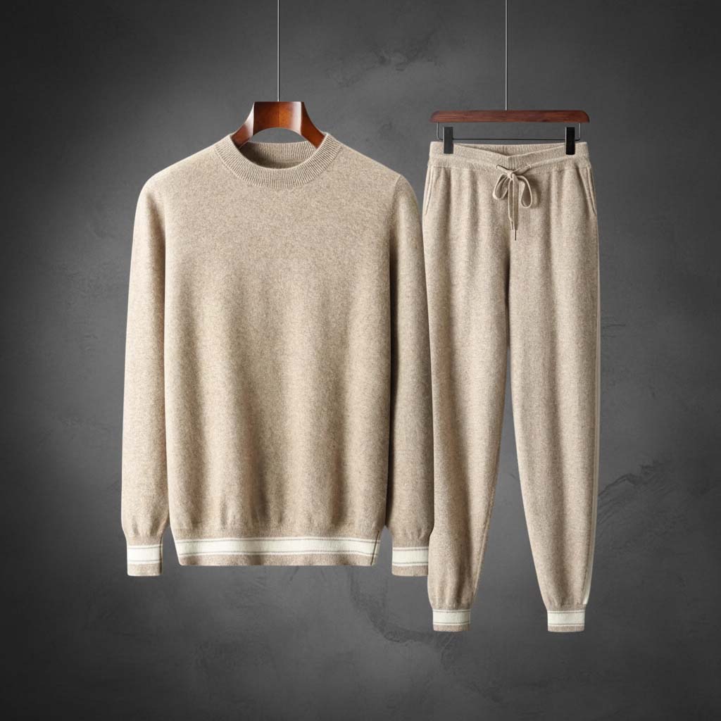 Emory Cashmere Crewneck Tracksuit