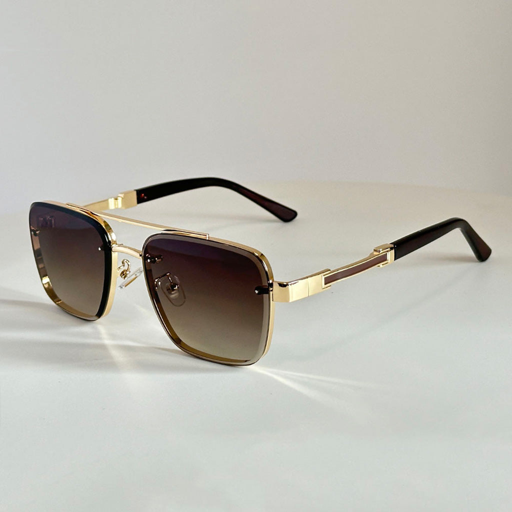 Milan Aviator Square Sunglasses