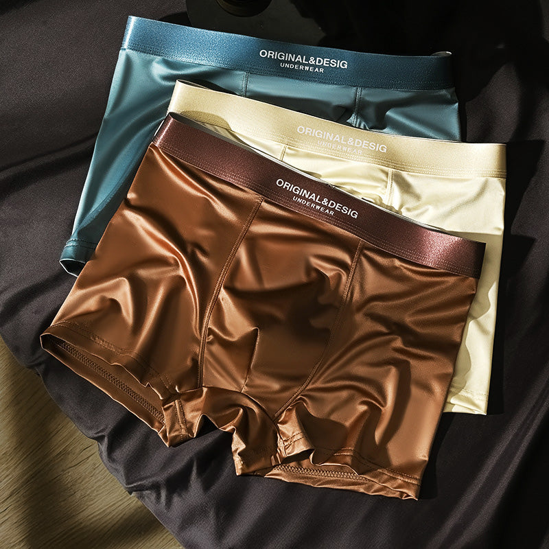 Platinum Ice Silk Brief Set