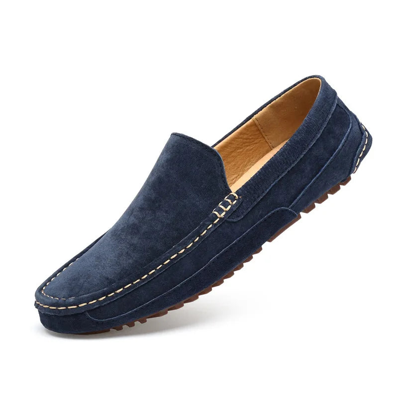Leandro Italian 100% Genuine Suede Loafers