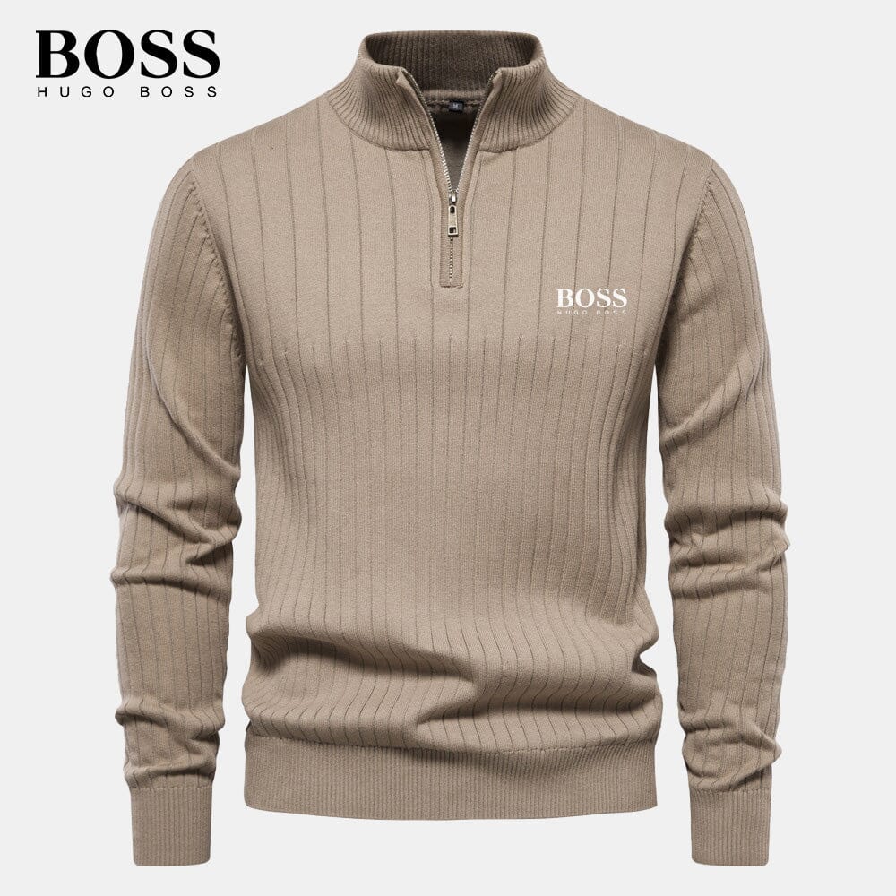 HB Men's Zip-Up Sweater (Clearance)