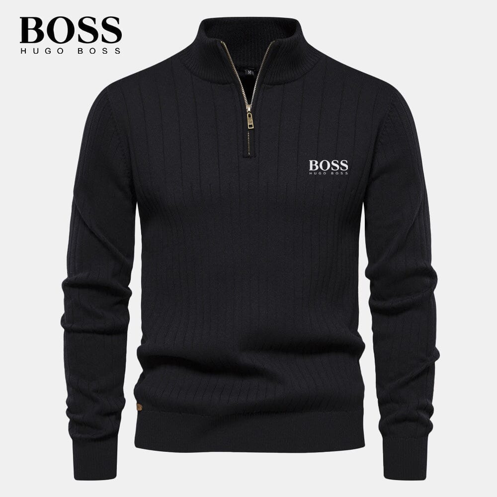 HB Men's Zip-Up Sweater (Clearance)